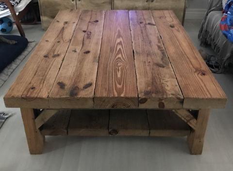 Coffee table including delivery