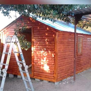 Log cabins and Wendy houses