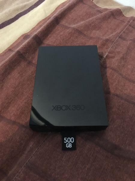 500gb Xbox 360 slim hard drive / hdd for sale