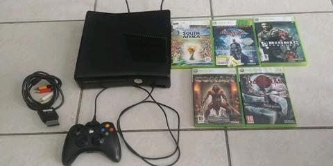 Xbox 360 with games R1500