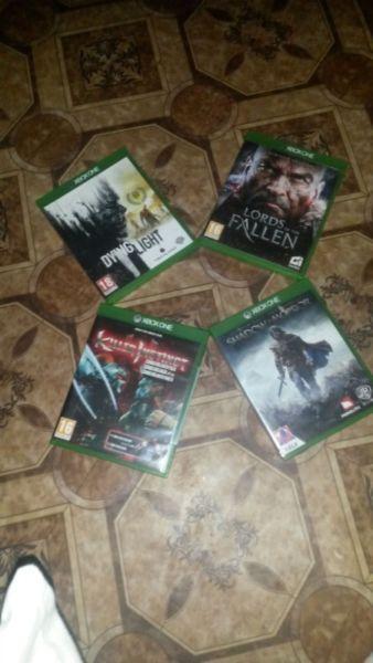 Four xbox one games swap/sell