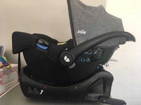 Joie I-base and Gemm car seat for sale