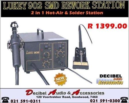 Lukey 2 in 1 SMD Rework & Solder Station R 1399.00