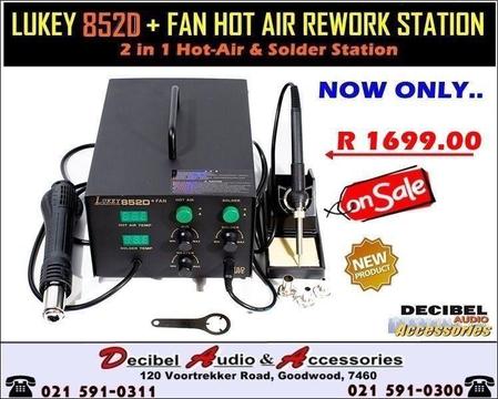 Lukey 852D + Fan SMD Rework Station | Digital Display | Brand New | R 1699.00