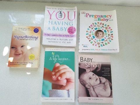 Baby Books incl Hypnobirthing