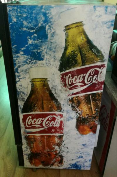 Coca-coLa GLass Display Fridge