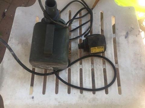 Two pumps for sale