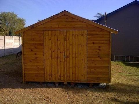 4mx3m double door tool shed wendy house