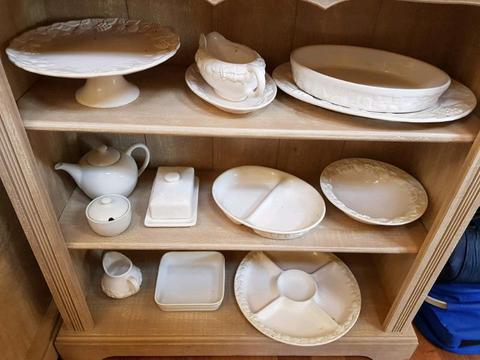 All 14 piece white crockery set for R200 in EXCELLENT condition