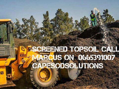 Capesodsolutions. Topsoil chicken manure .stone pebbles. Peach pips