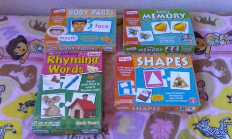 Four educational games