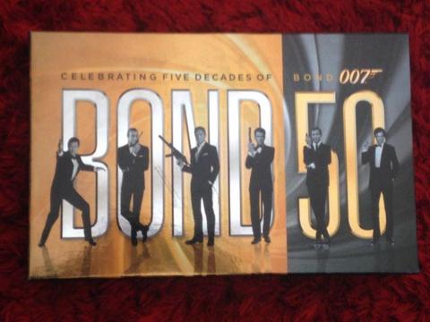 50 Years Of James Bond Blu Ray BoxSets