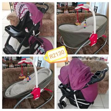 Baby combo travel system plus Tiny Love musical napper