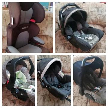 Various carseats