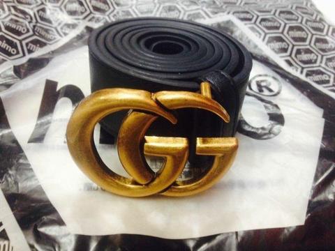 His or Hers Spring collection Double G belt