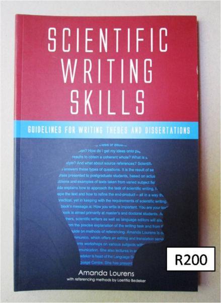 Textbook for sale: Scientific writing skills: Guidelines for writing theses by A. Lourens