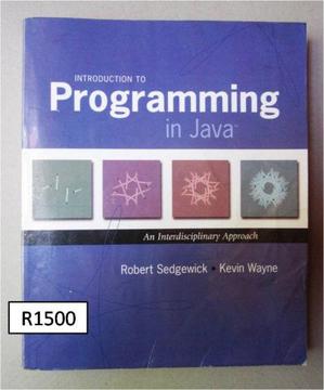 Textbook for sale: Introduction to programming in Java by Sedgewick & Wayne