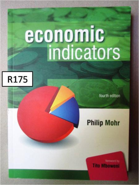 Textbook for sale: Economic Indicators by P.Mohr, 4th edition