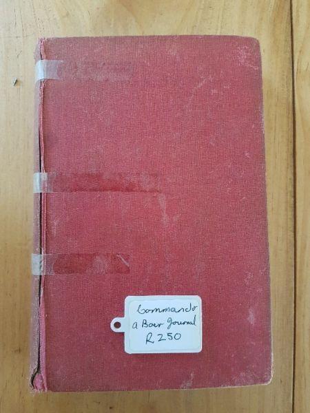 Commando- A Boer journal of the Boer war