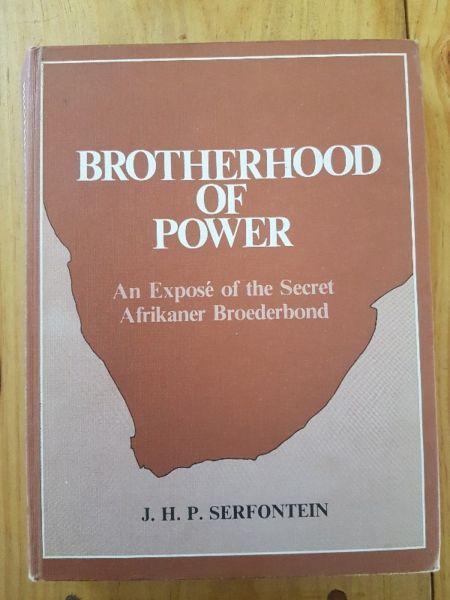 J.H.P Serfontein- Brotherhood of power- Book