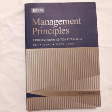 Management Principles a Contemporary edition for African 5th edition