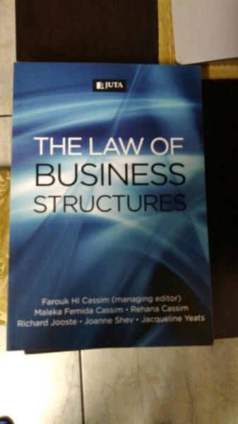 The Law of Business Structures