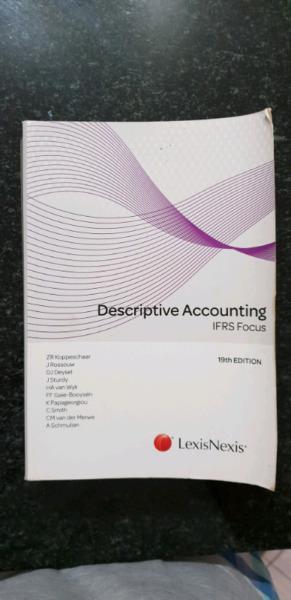 Descriptive accounting