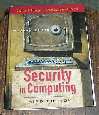 Security in Computing 3rd Ed 2003