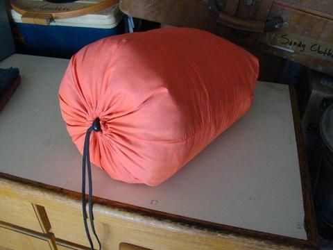 Sleeping Bag & holder