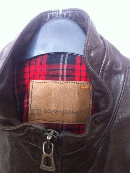 HUGO BOSS Leather Jacket for Sale !!!