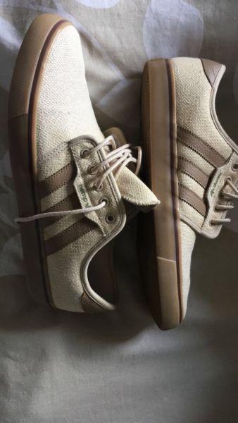 Adidas hemp sneakers, perfect condition