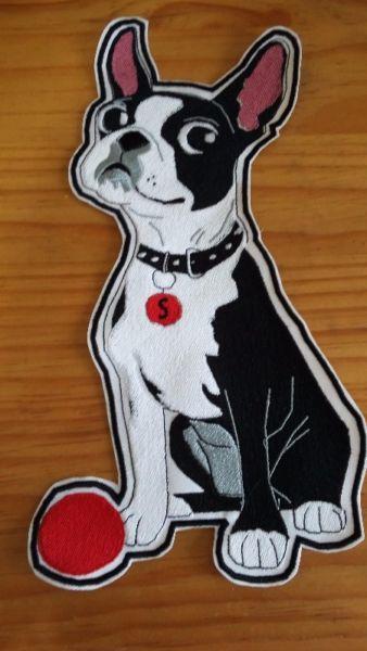 large boston terrier patch