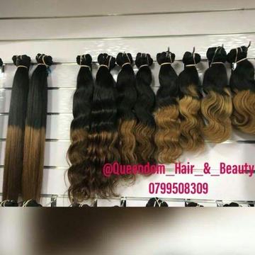 Grade 10A & 11A Special on Brazilian and Peruvian Hair. Free Delivery. C/W 079 950 8309