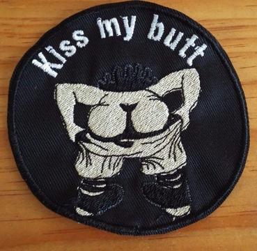 Kiss my butt patch