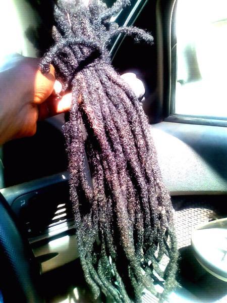 Dreadlocks crotchety