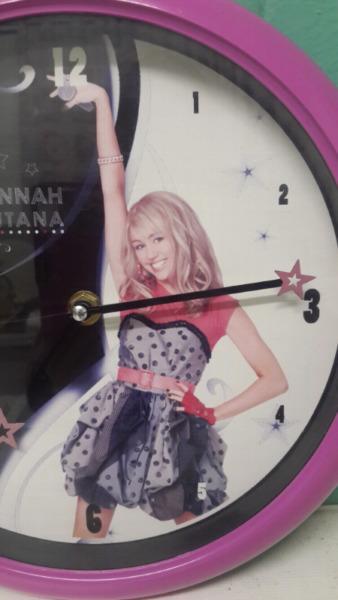 Hannah Montana wall clock