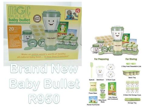 Brand New Baby Bullet