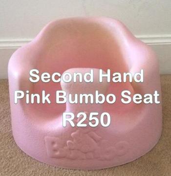 Second Hand Pink Bumbo Seat