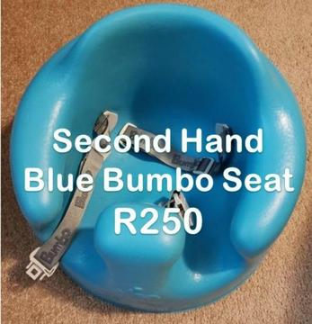 Second Hand Blue Bumbo Seat