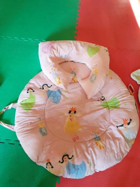 Breastfeeding and doughnut pillow