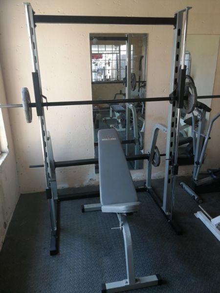 Smith Machine + Bench