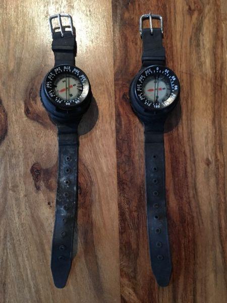 Diving compasses for sale