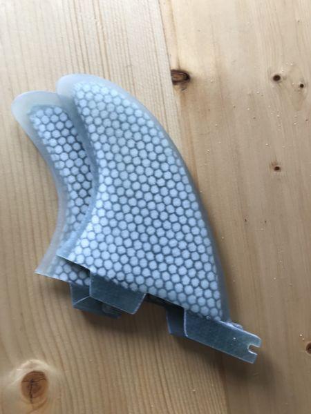 Surfboard fins quad rear set