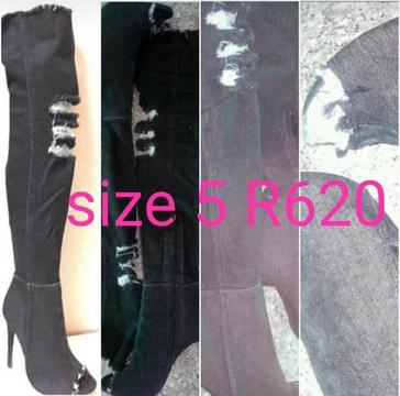 CLEARANCE SALE on size 4 and 5 boots,heels