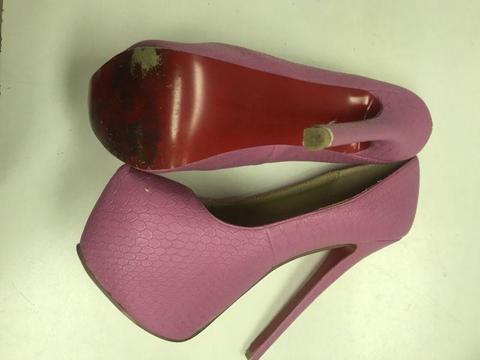 Shoes-Pink High Heels