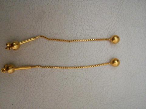 22krt Gold Earrings