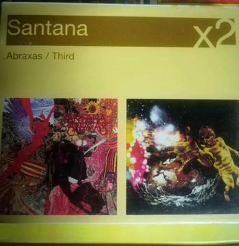 Double CD box -Santana