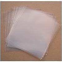 50/80 Micron plastic LP record outer sleeves @ R100/R140 for 100 sleeves