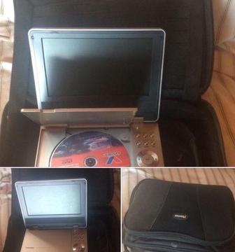 Portable DVD with optional case