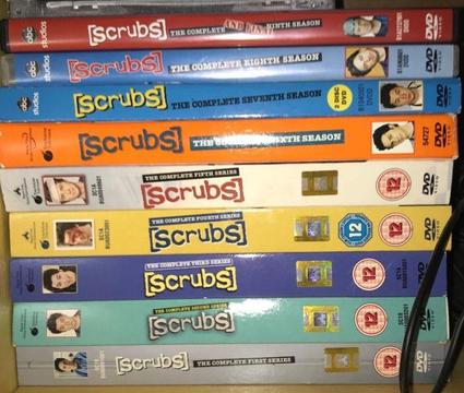 scrubs dvd set